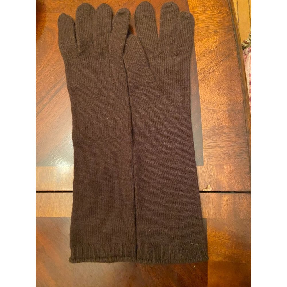 Vintage Scotland Glascott 60% Cashmere Gloves - Picture 3 of 3